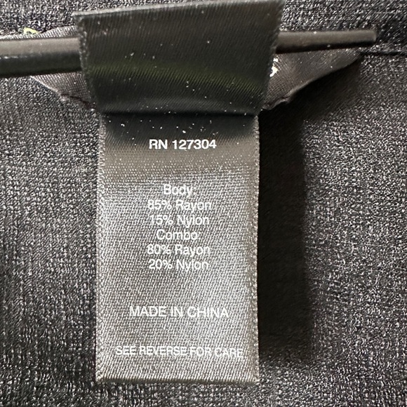 Ali Miles Lime Green Geometric Button-Up Shirt – Size Medium Unique Statement - Picture 4 of 6